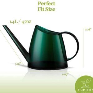 Watering Can, Long Spout, Plastic , 47oz